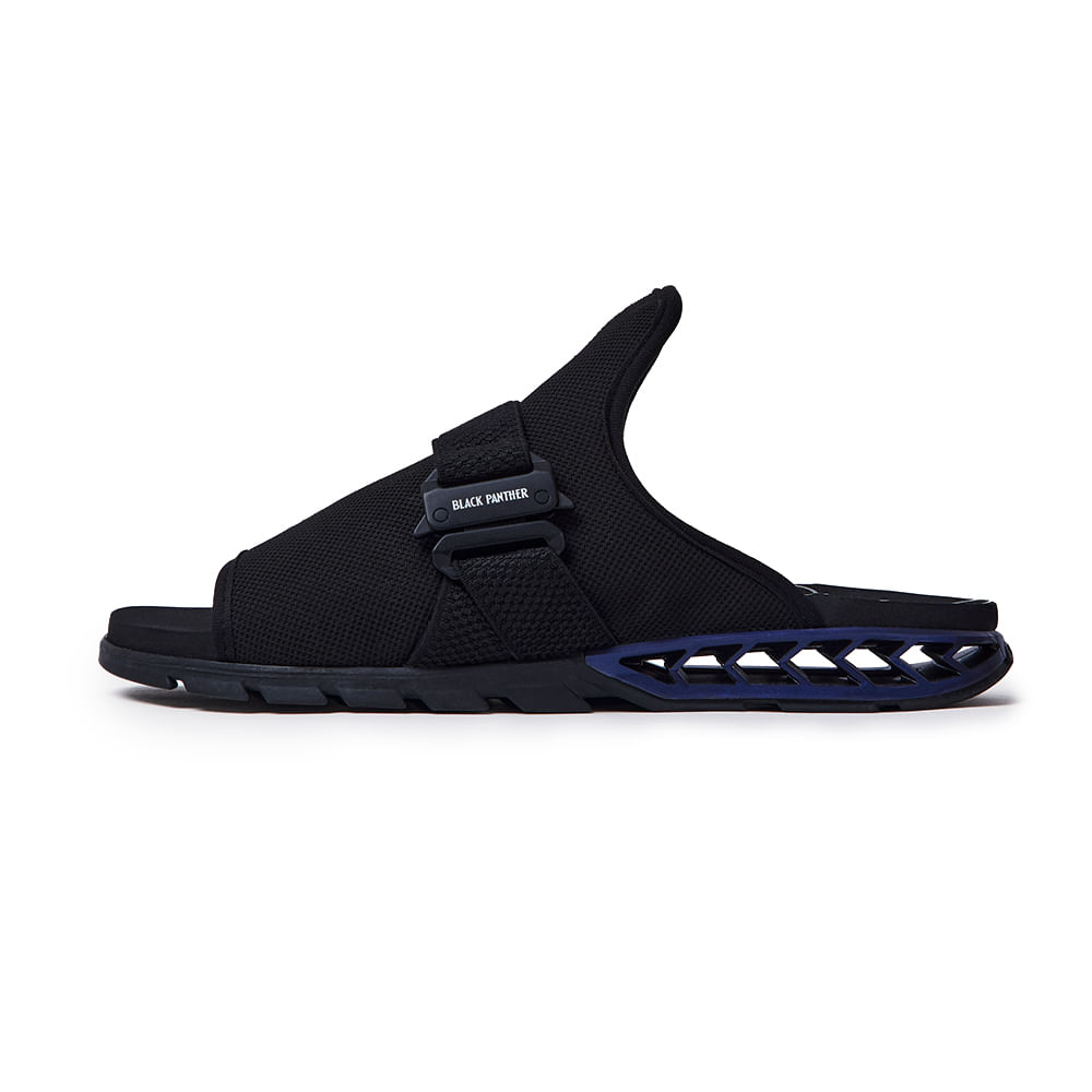 Sandália Kenner Pantera Negra Rakka Akyo Preto