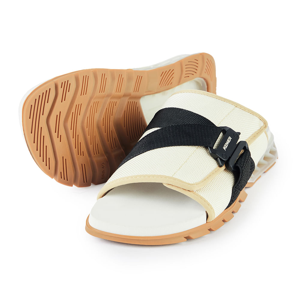 Sandália Kenner Rakka Slide Pro Bege