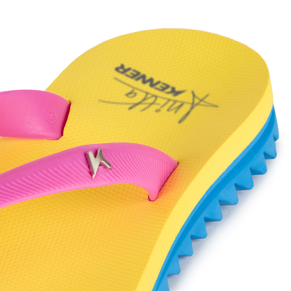 Sandália Kenner Ibiza Anitta Amarelo