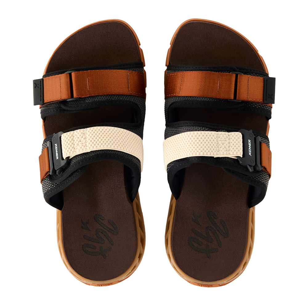 Sandália Kenner Rakka A-just Fbc Marrom