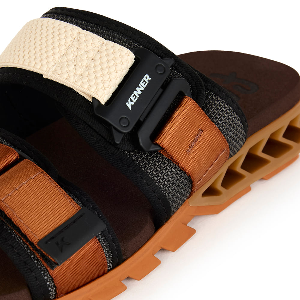 Sandália Kenner Rakka A-just Fbc Marrom