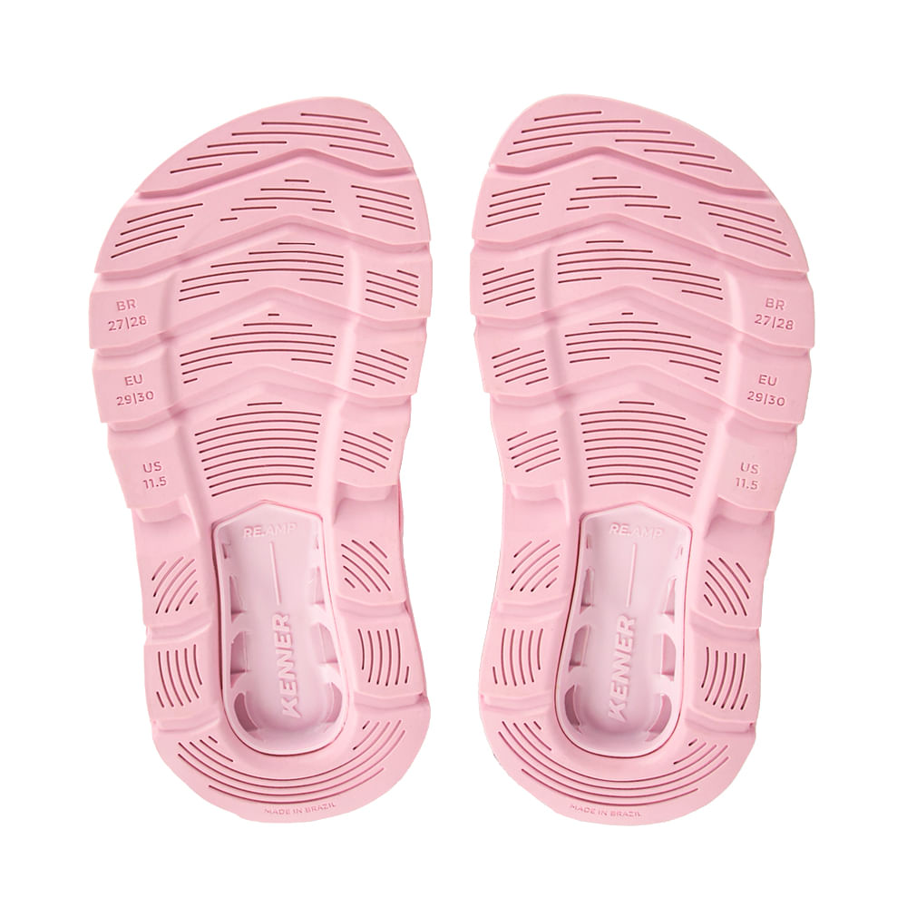 Sandália Kenner Rakka Candy Kids Rosa