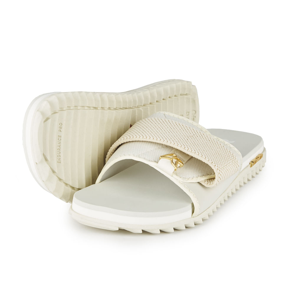 Sandália Kenner Kivah Slide Bege