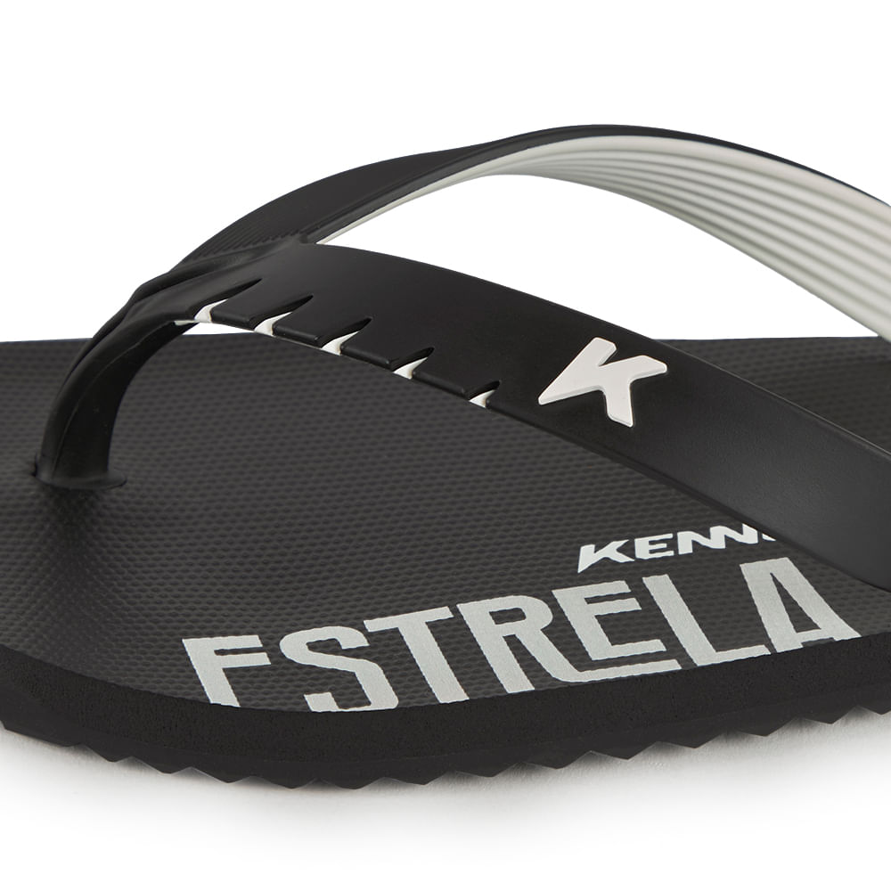 Sandália Kenner Red Botafogo Preto