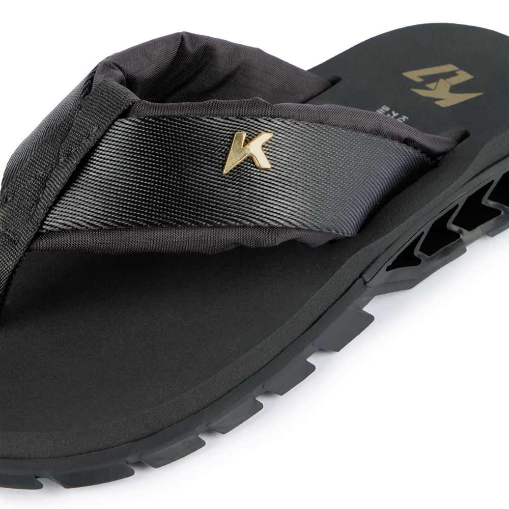 Sandália Kenner Rakka Cushy Bold L7 Preto