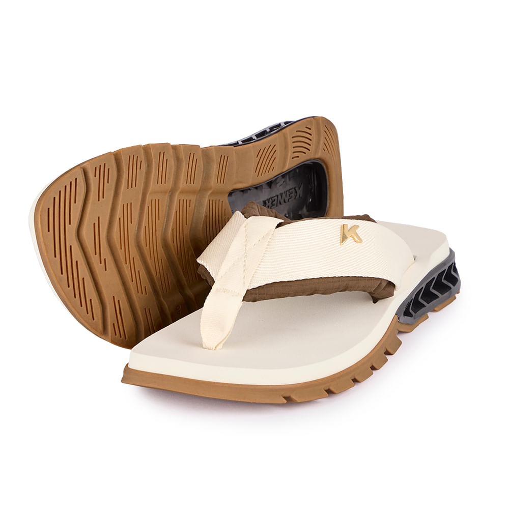 Sandália Kenner Rakka Cushy Bold L7 Crepe