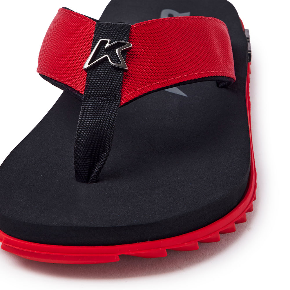 Sandália Kenner Kivah Line Vermelho