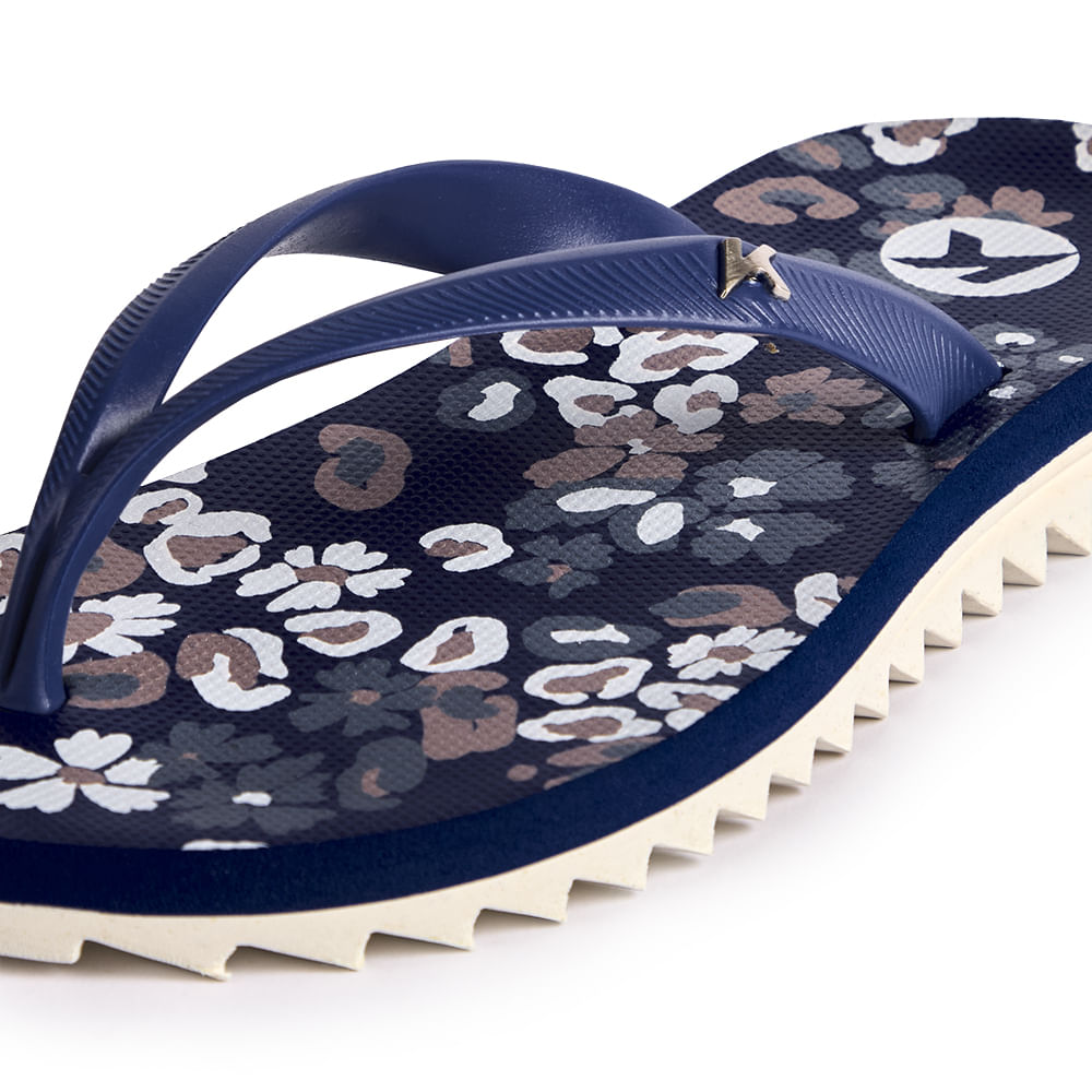 Sandália Kenner Ibiza Pintada Azul