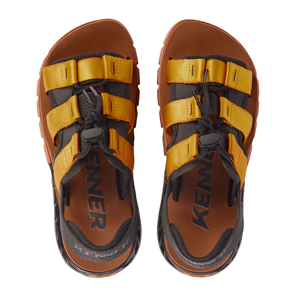 Sandália Kenner Rakka Mezkla Marrom