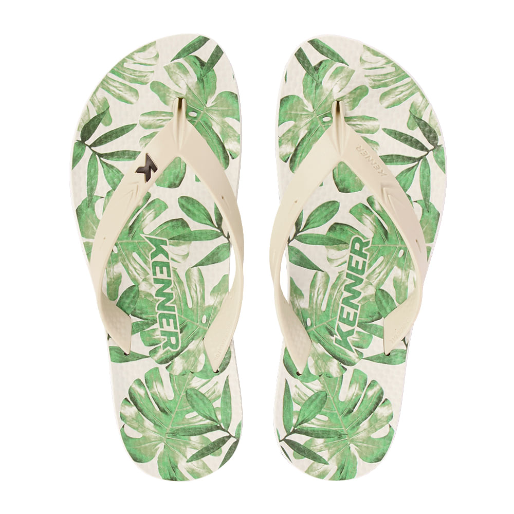 Sandália Kenner Summer Leaf Verde