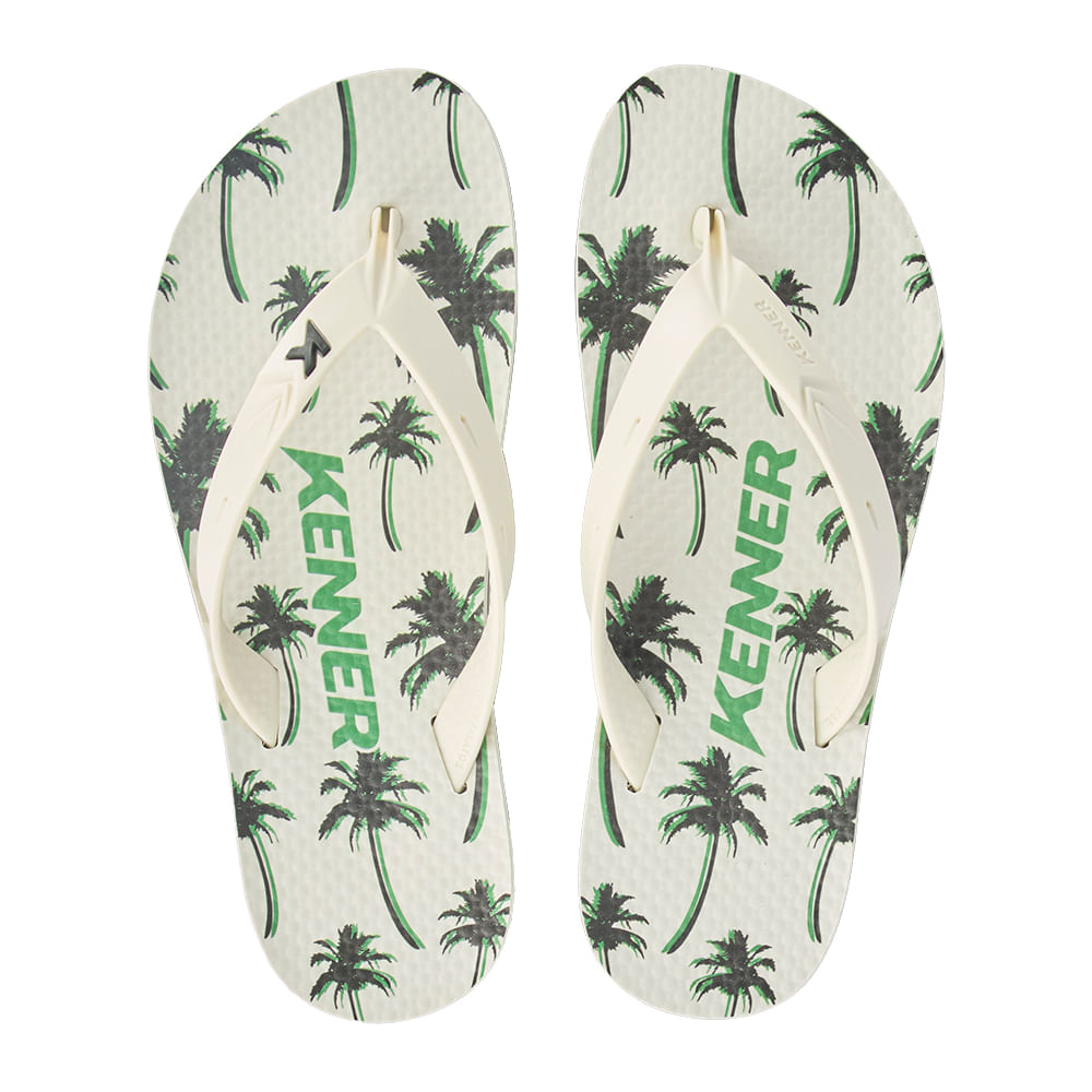 Sandália Kenner Summer Tropical Branco