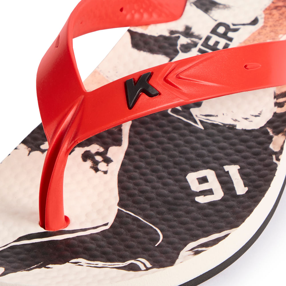Sandália Kenner Summer Gol Vermelho