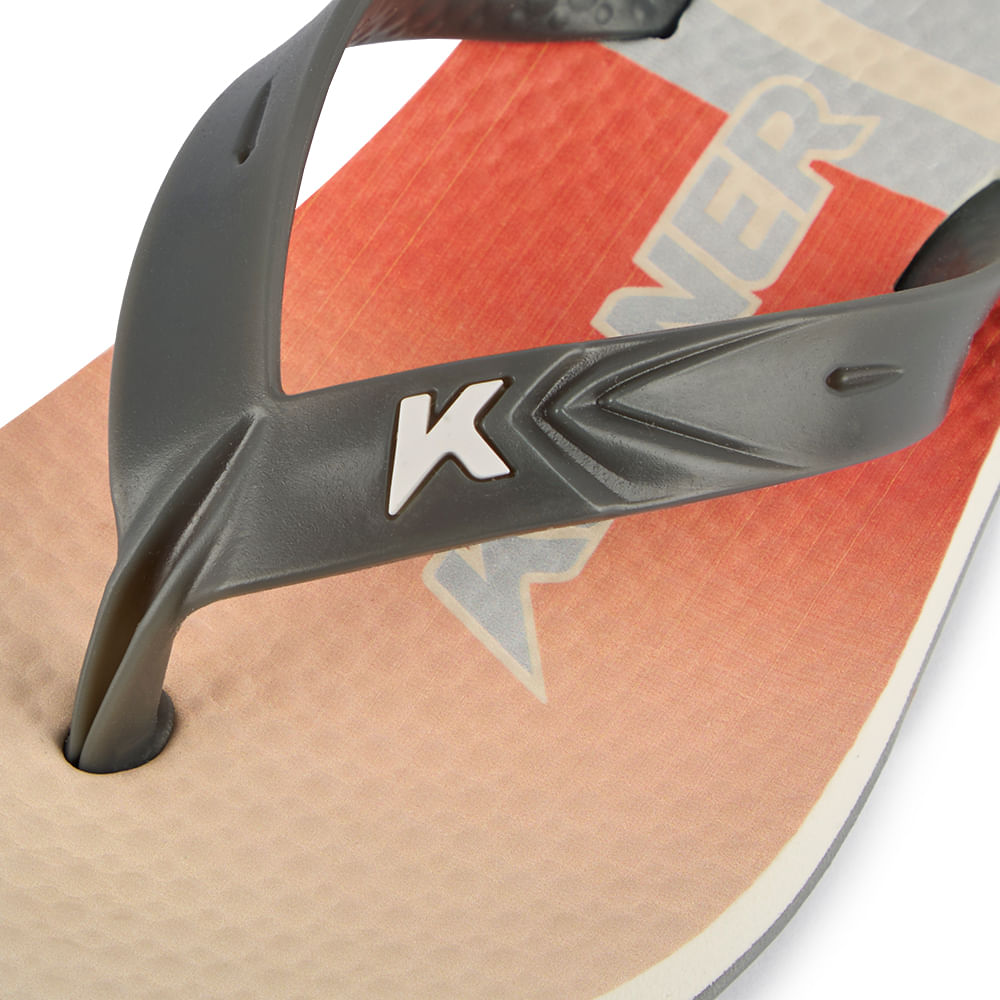 Sandália Kenner Summer Listras Kids Cinza